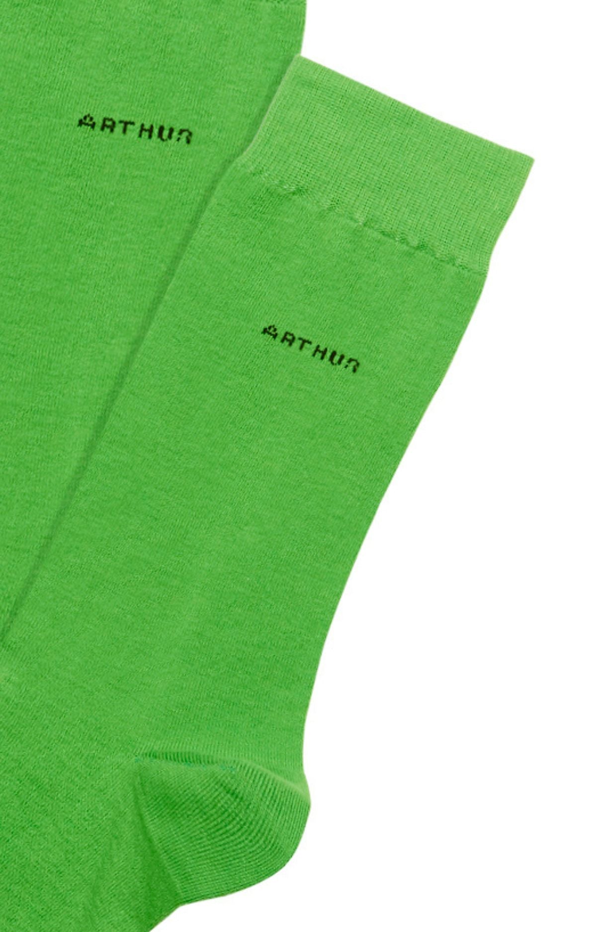 arthur-bob-chaussettes-homme-vertes-coton-bio-40-46 image 2