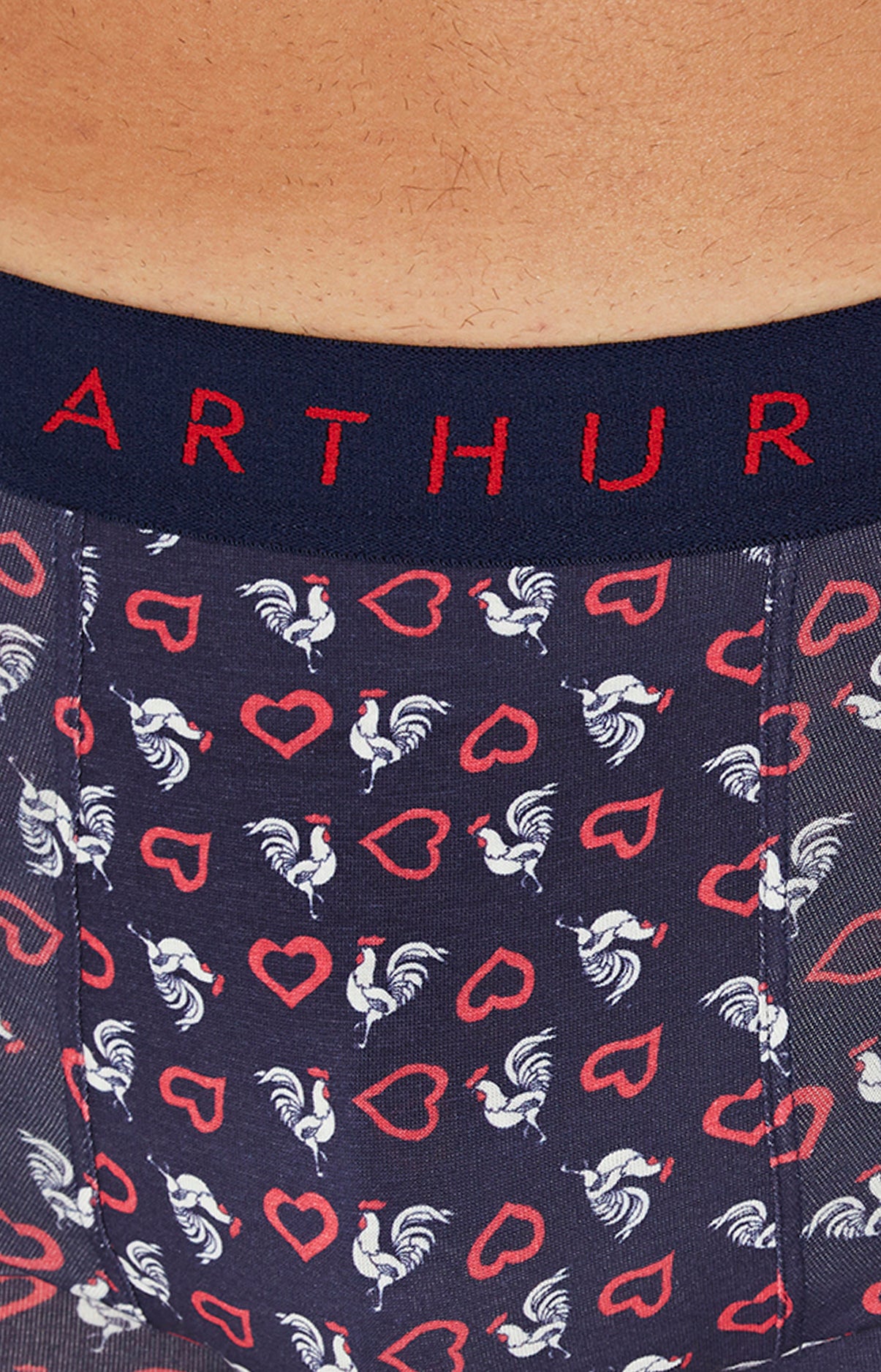 arthur-bob-cocoeurico-boxer-homme-marine-l-coton-bio image 4