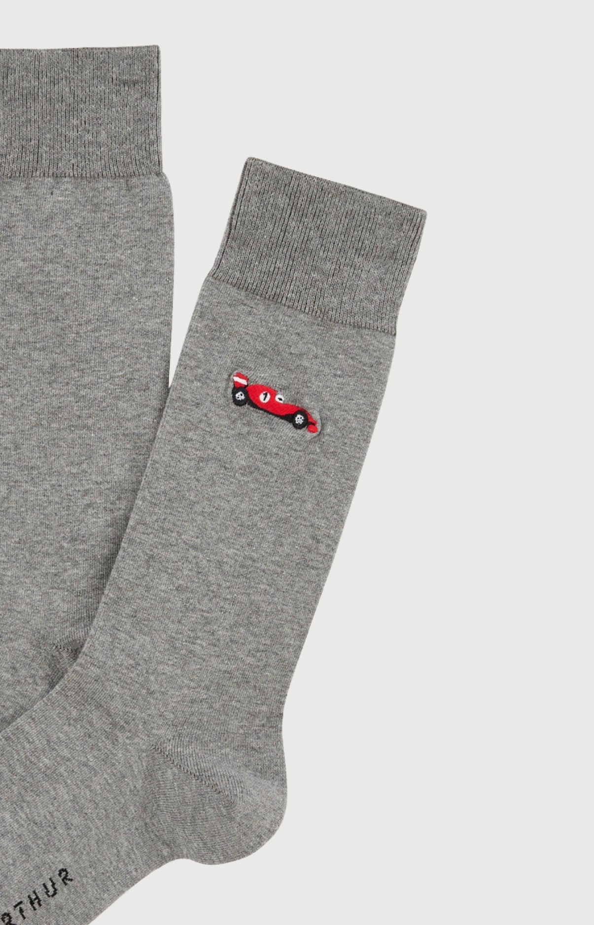 arthur-bob-grand-prix-sommeil-chaussettes-homme-gris image 2