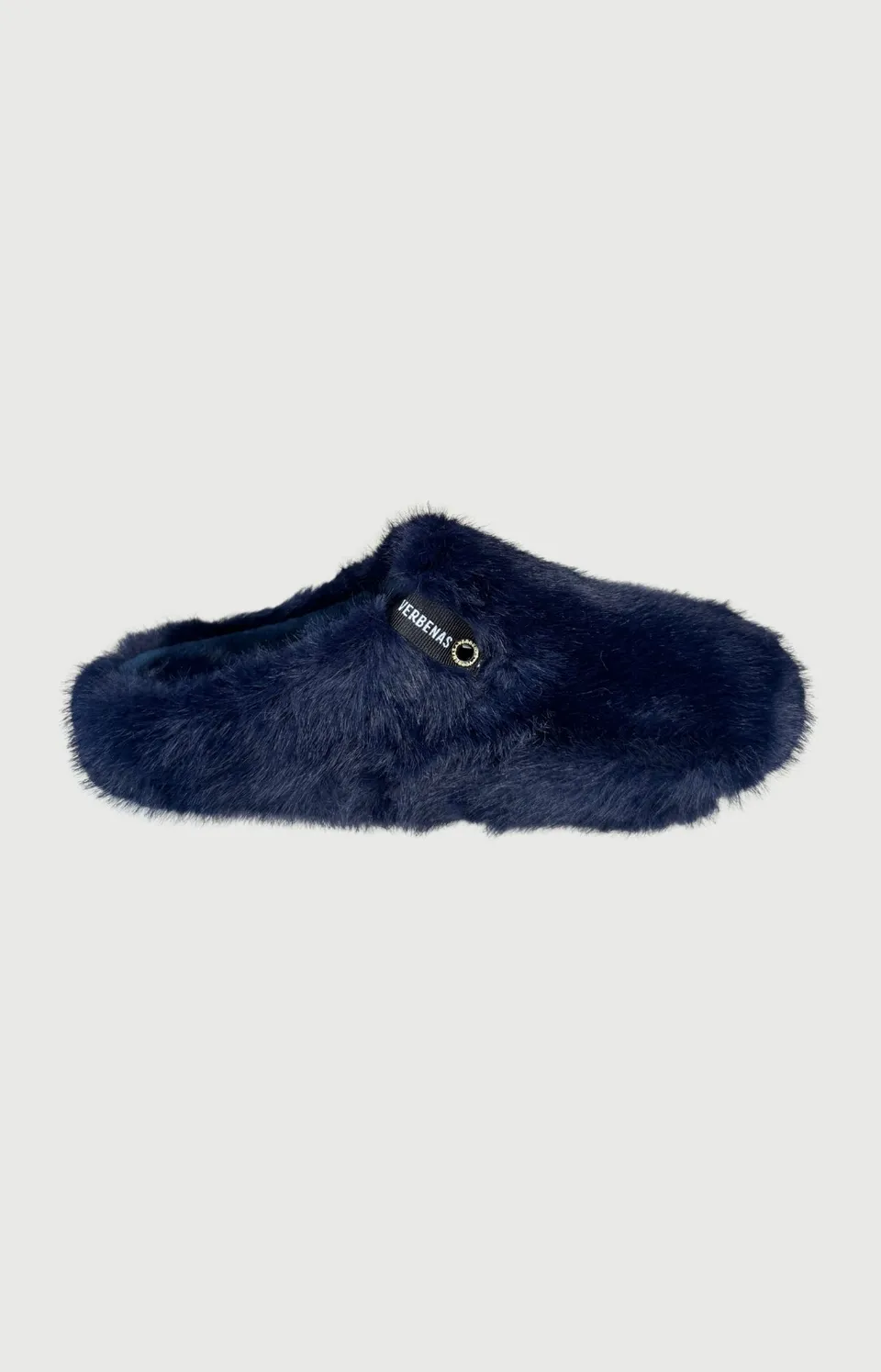 arthur-bob-s-l-ne-mules-femme-bleu-marine-fourrure image 1
