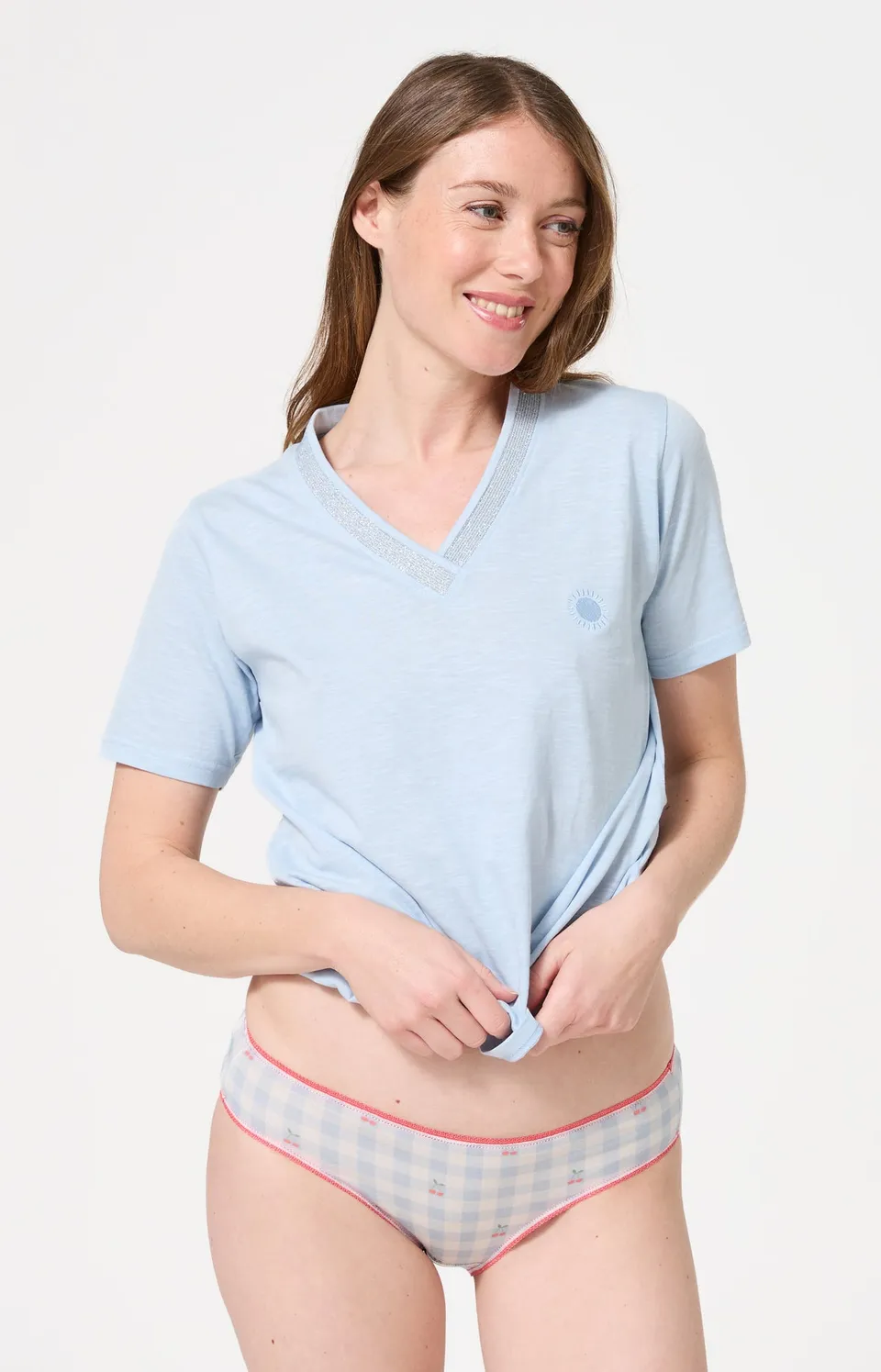 arthur-bob-culotte-cherry-ciel-coton-bio-femme image 1