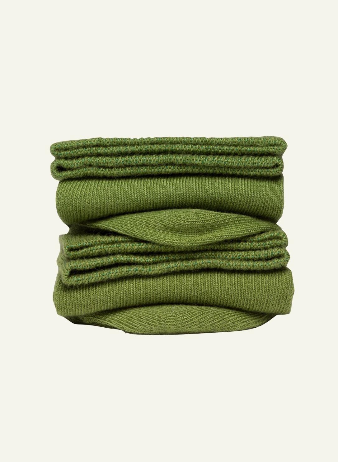 archiduchesse-de-ville-vert-olive-chaussettes-coton-mi-hautes image 1