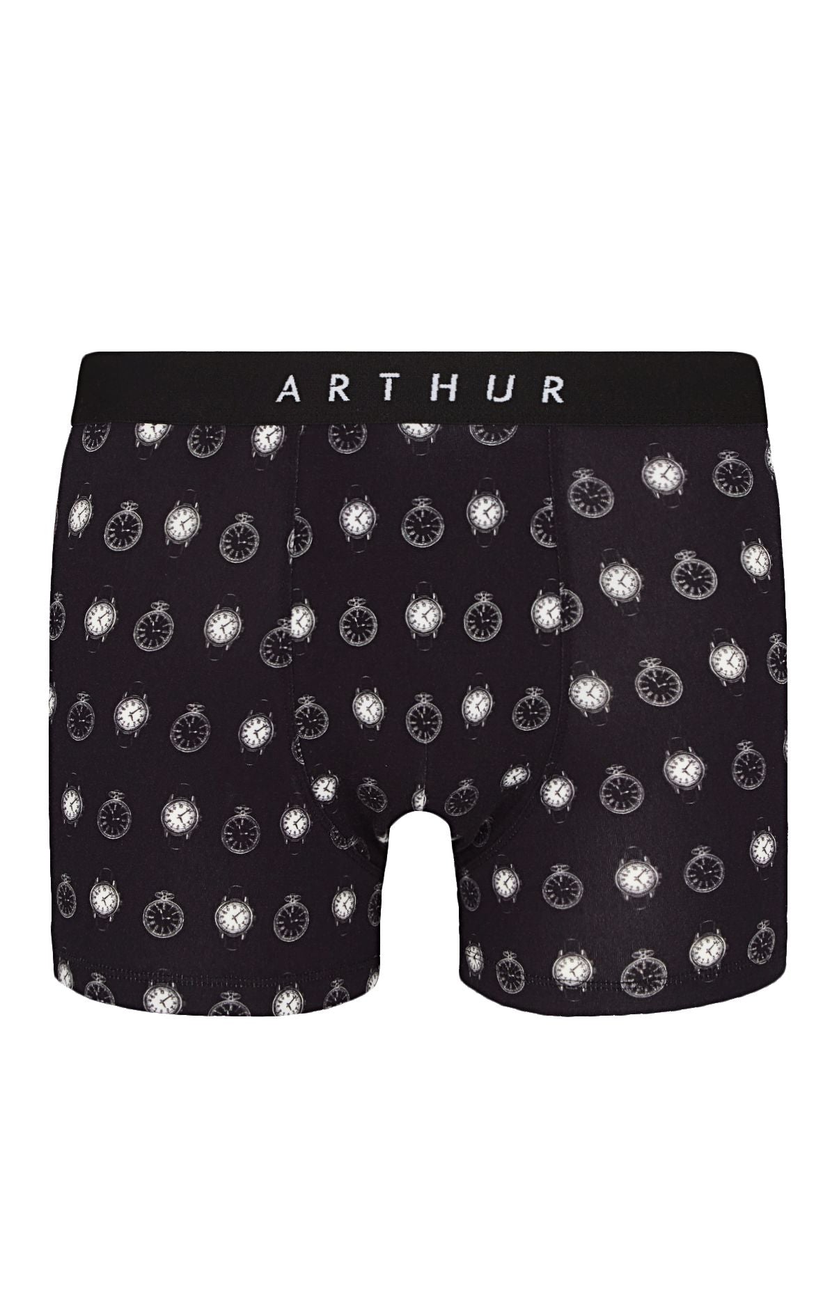 arthur-bob-a-l-heure-boxer-coton-bio-noir-taille-l image 3
