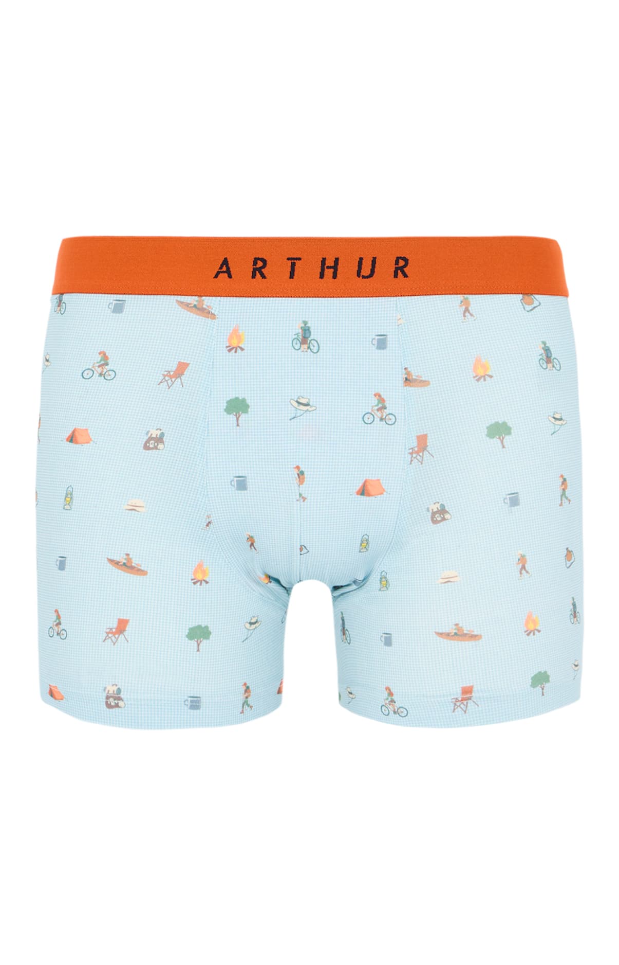 arthur-bob-camping-boxer-coton-bio-celadon image 3