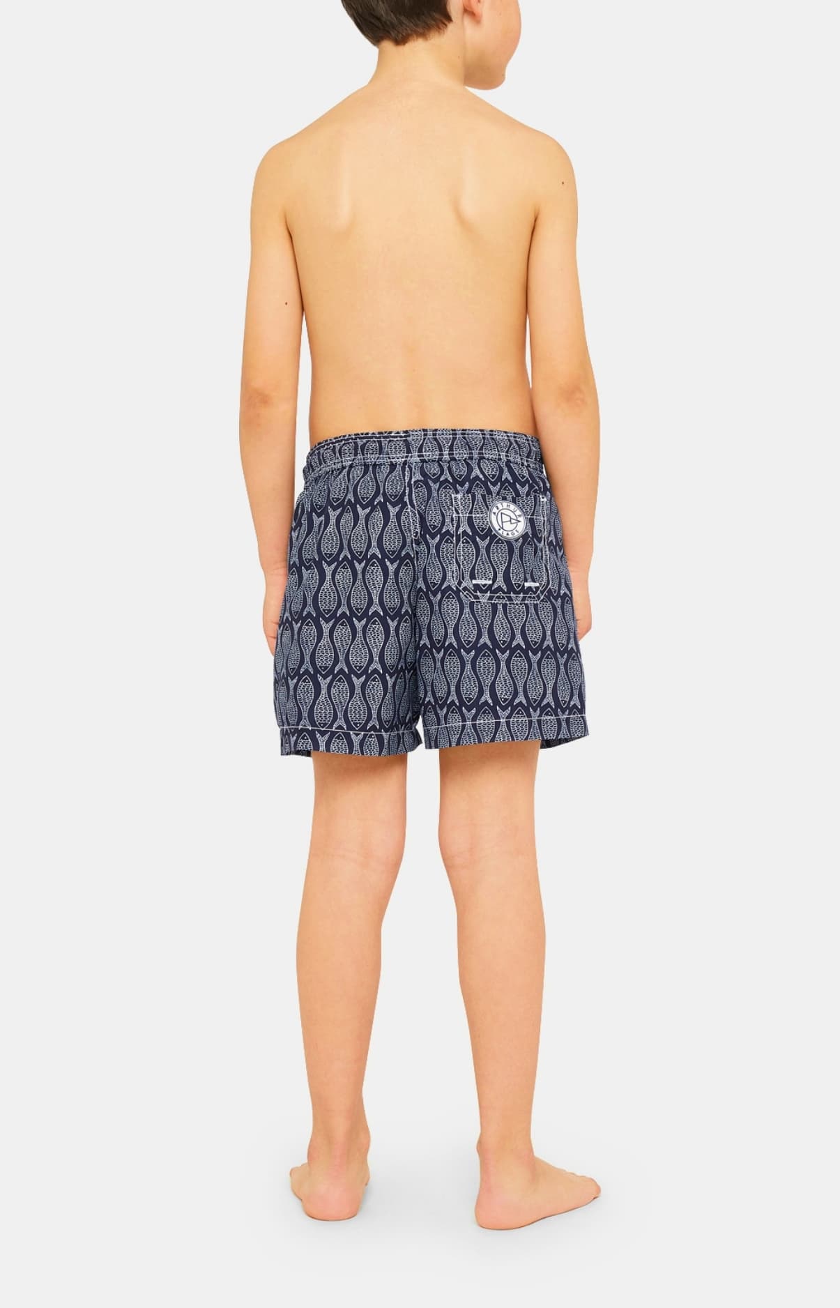 arthur-fish-short-de-bain-enfant-marine-4a-16a image 4