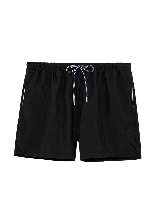 hom-h-fresh-sea-life-boxer-de-bain-homme-noir image 1