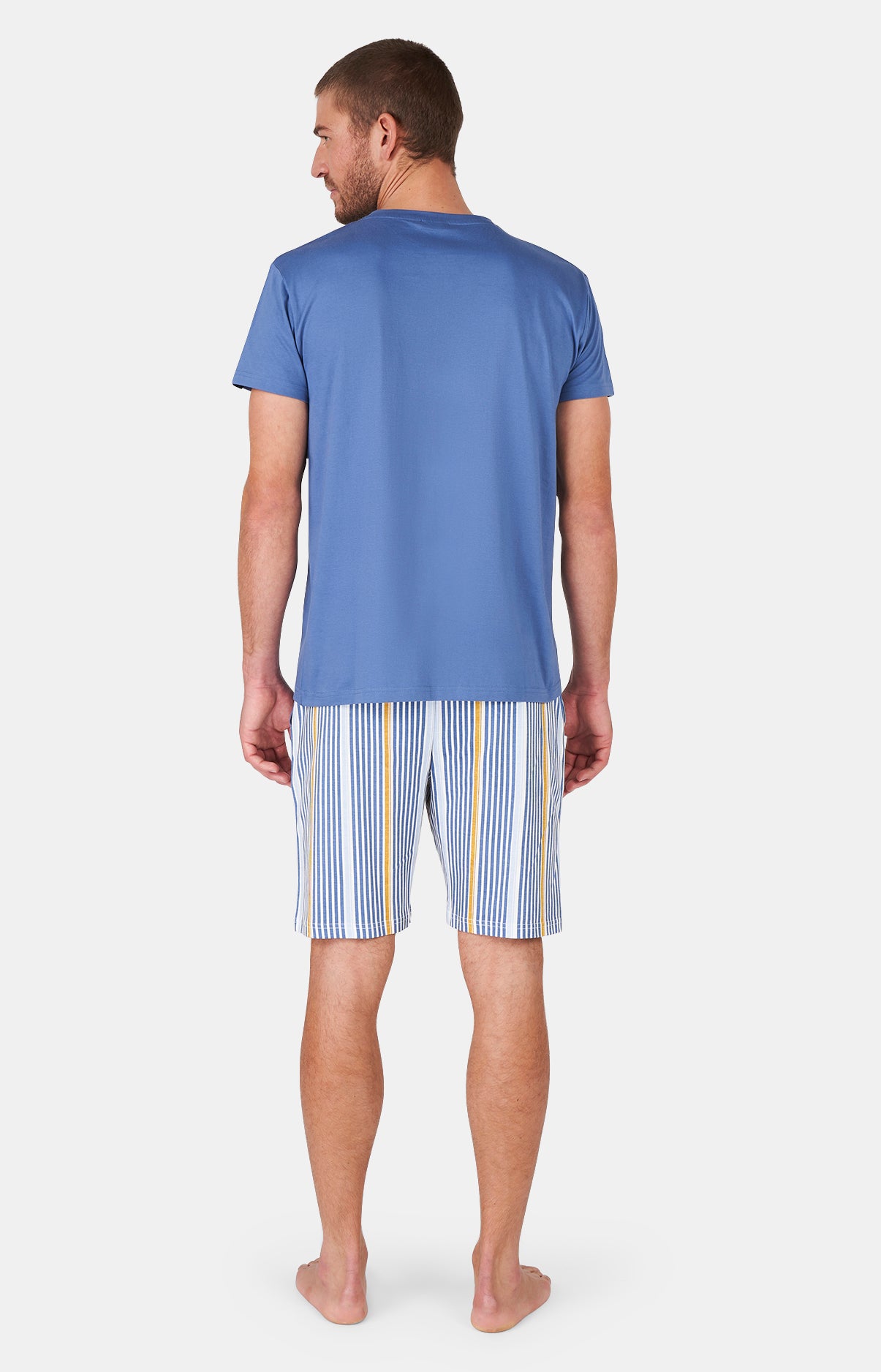 arthur-bob-la-nuit-d-tend-pyjashort-homme-bleu-coton-bio image 6