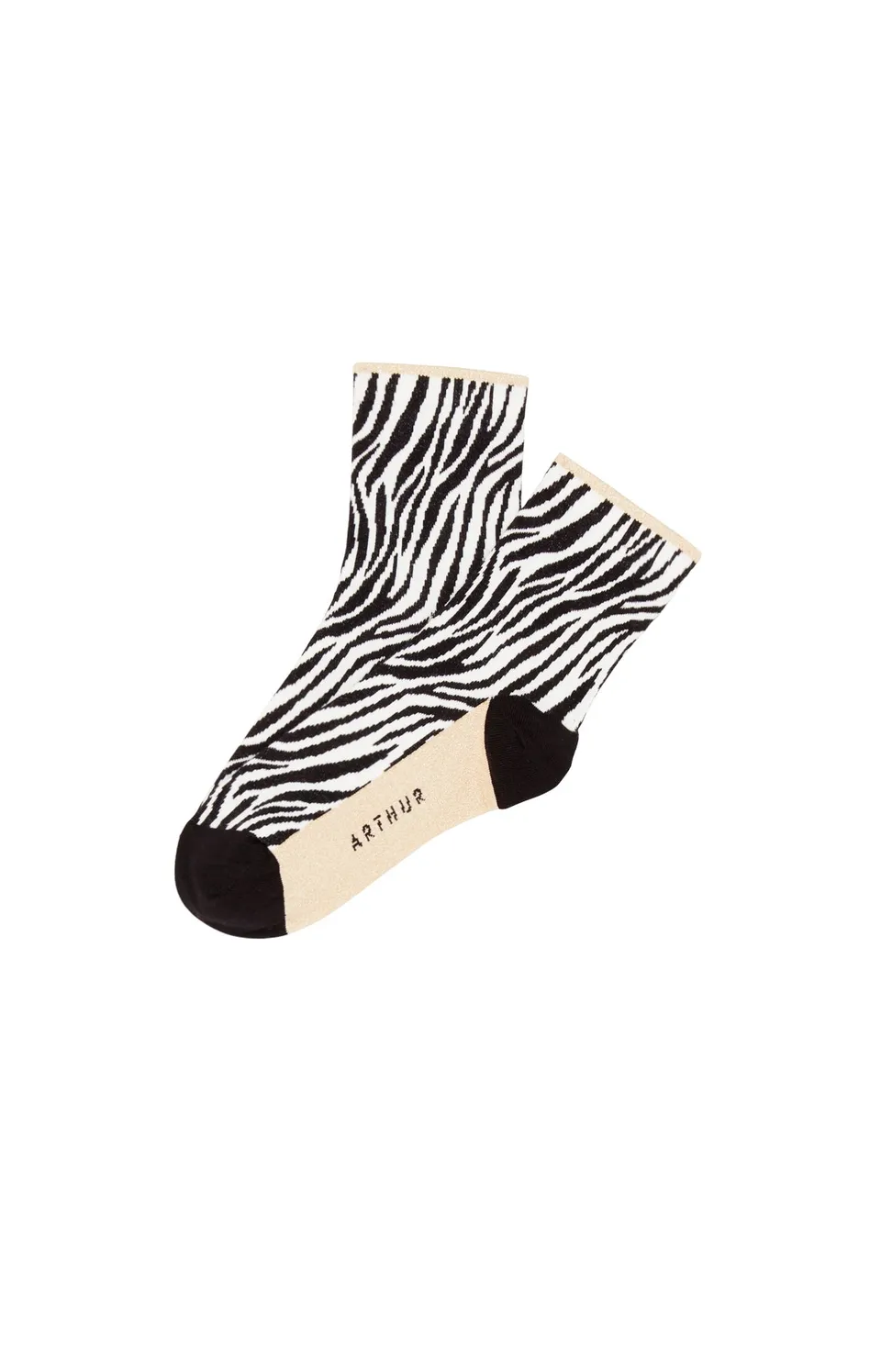 arthur-bob-fauve-noir-chaussettes-femme-noir-36-40-coton image 1