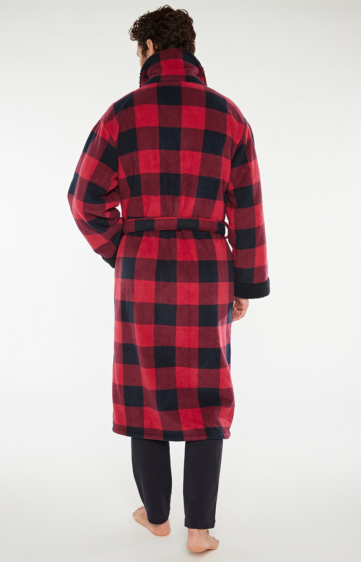 arthur-bob-megan-robe-de-chambre-polaire-prune image 4