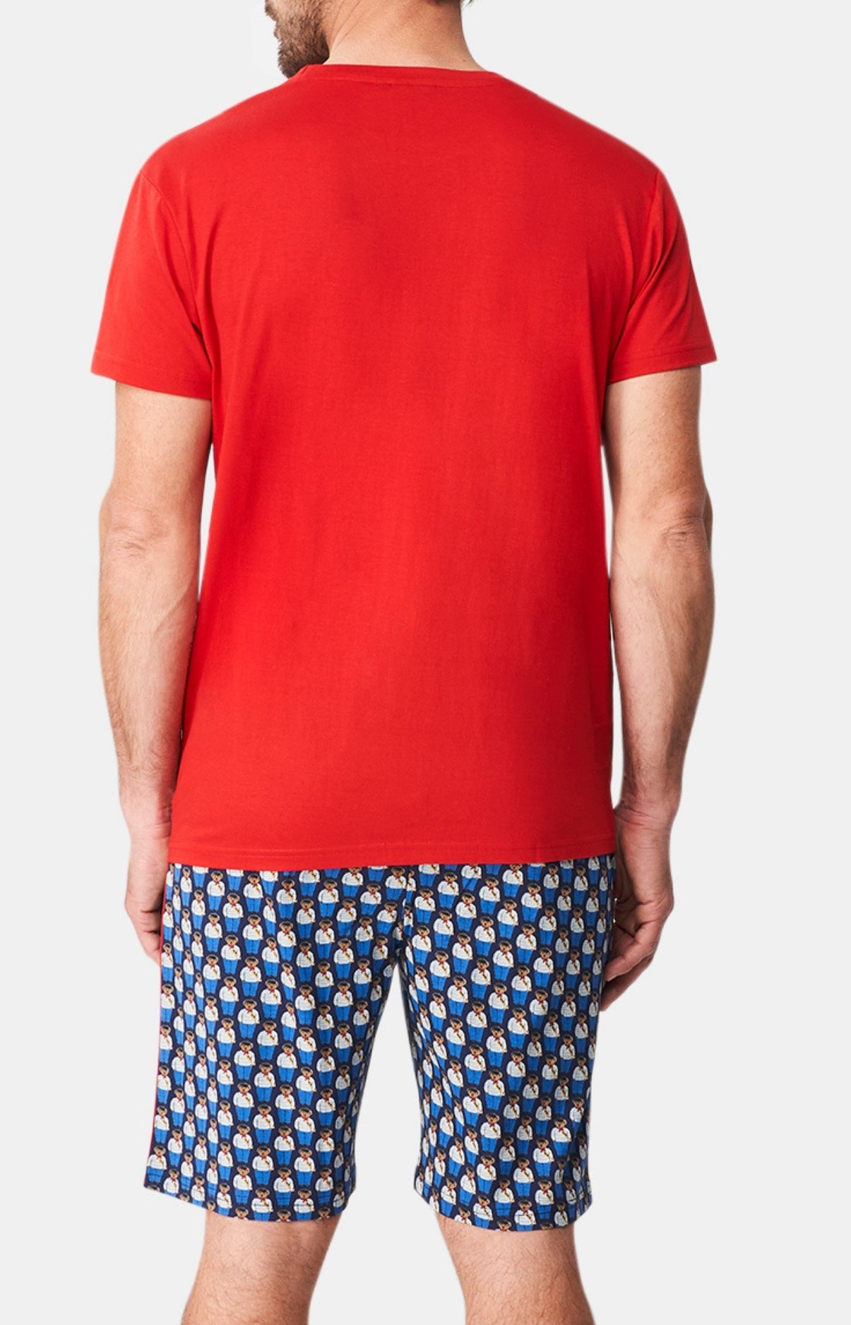 arthur-bob-teddy-in-paris-pyjashort-homme-marine-coton-bio image 5