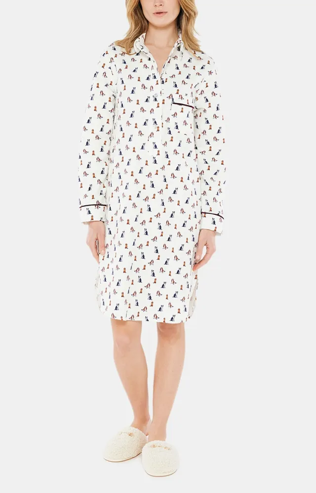 arthur-bob-chemise-toutou-nuit-ivoire-pilou-femme image 1