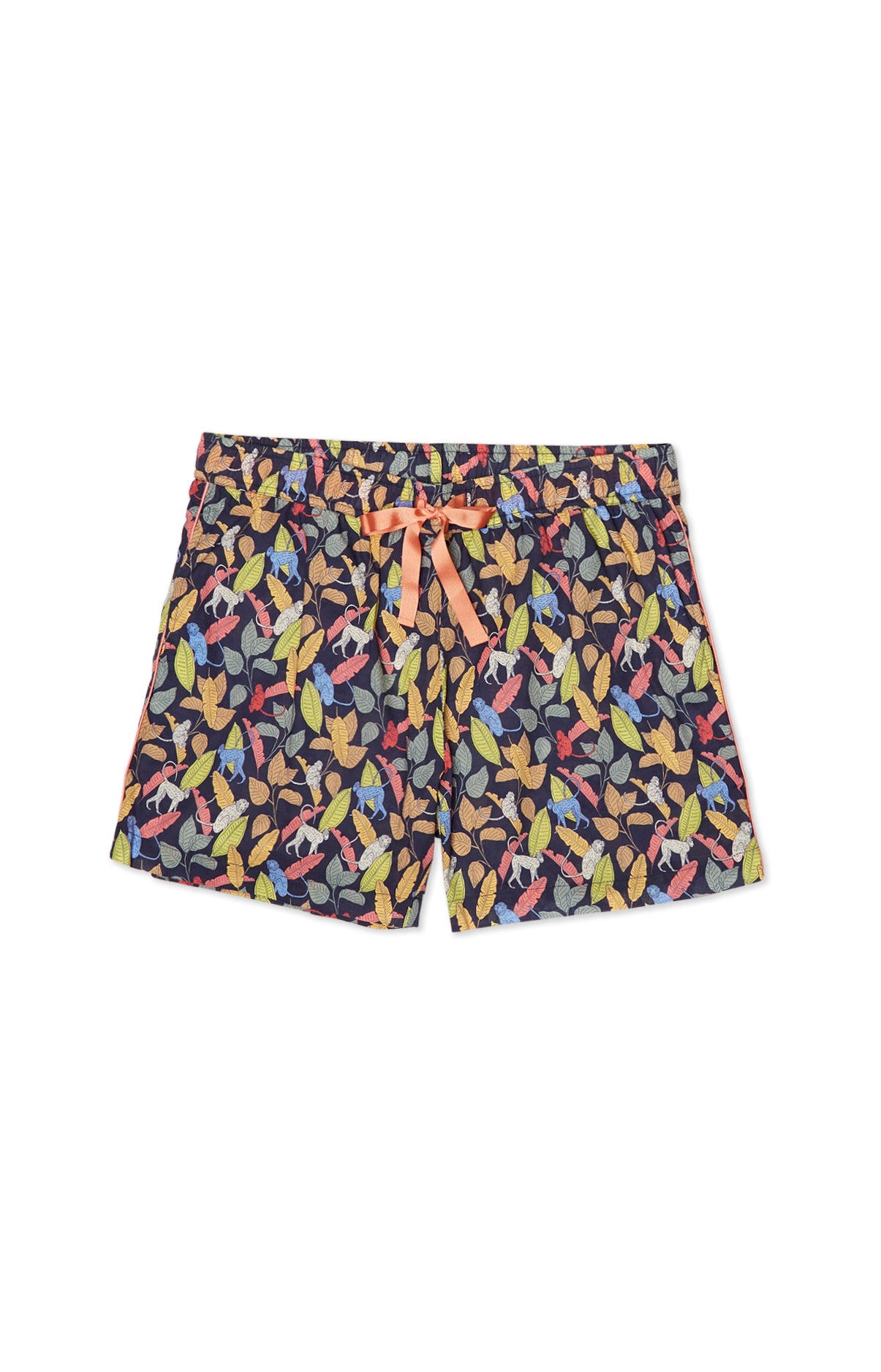 arthur-bob-short-femme-marine-jungle-voile-coton image 3