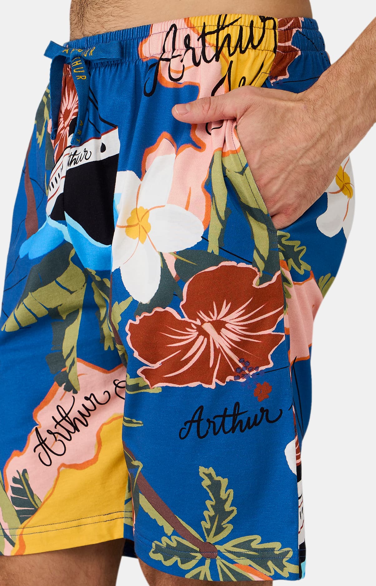 arthur-bob-arthur-island-pyjashort-homme-multicolore image 4