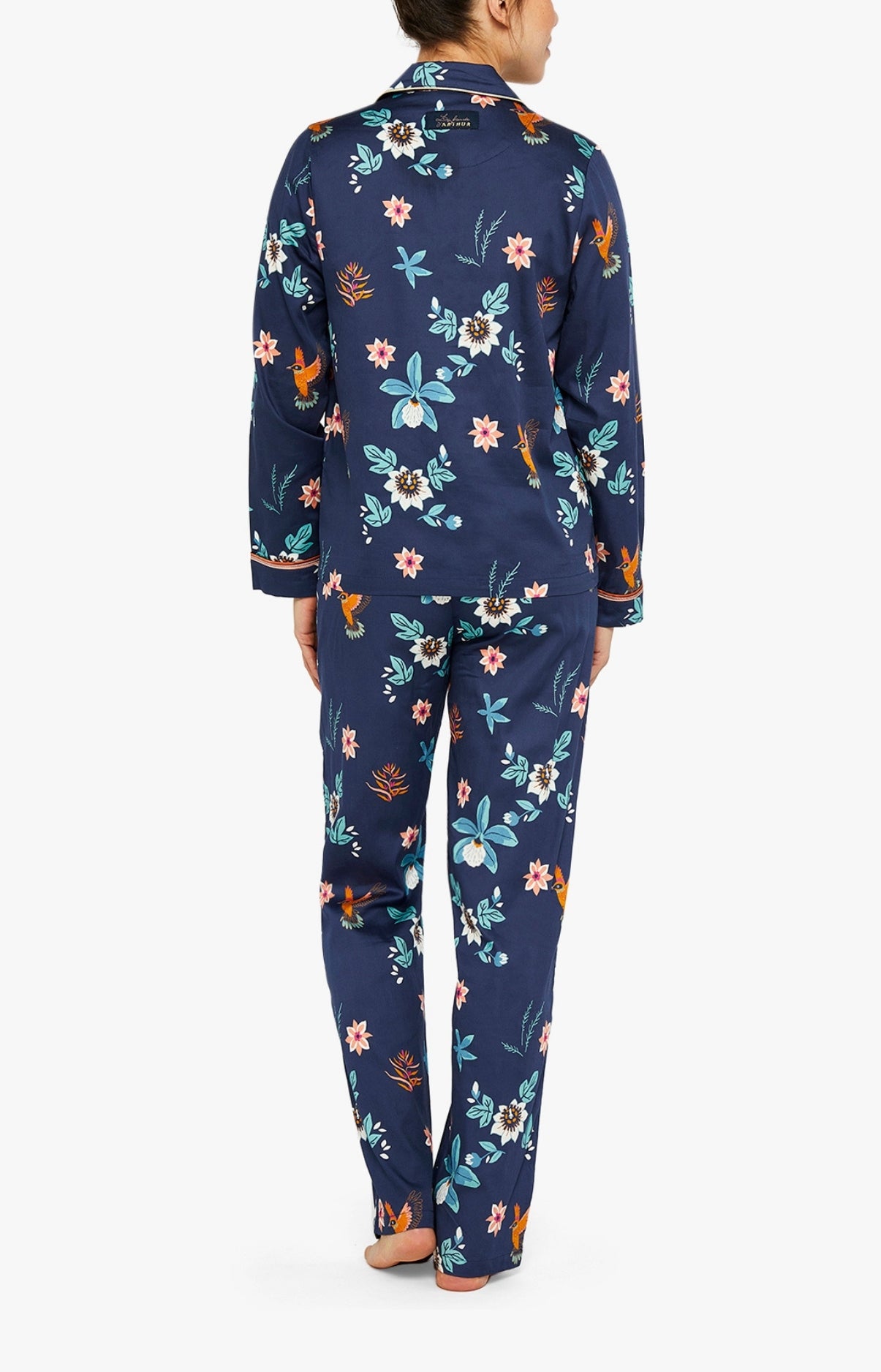 arthur-bob-fidji-pyjama-femme-multicolore-satin-de-coton image 4