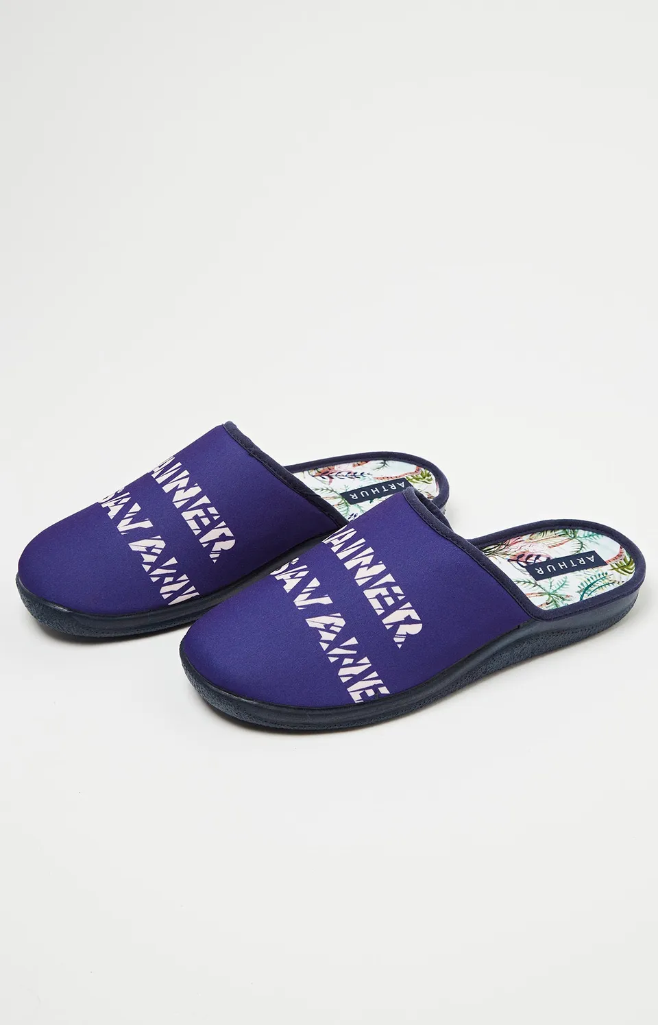 arthur-bob-mules-savane-marine-mules-marine-42-43-motifs image 1