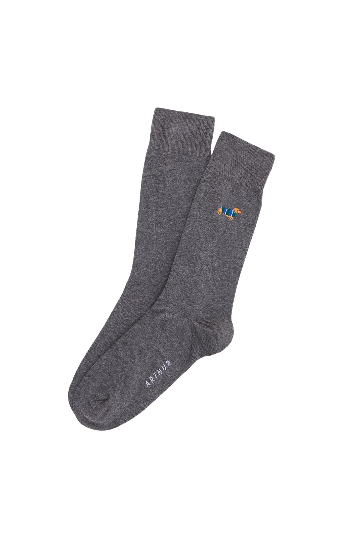 arthur-bob-teckel-gris-chaussettes-gris image 1