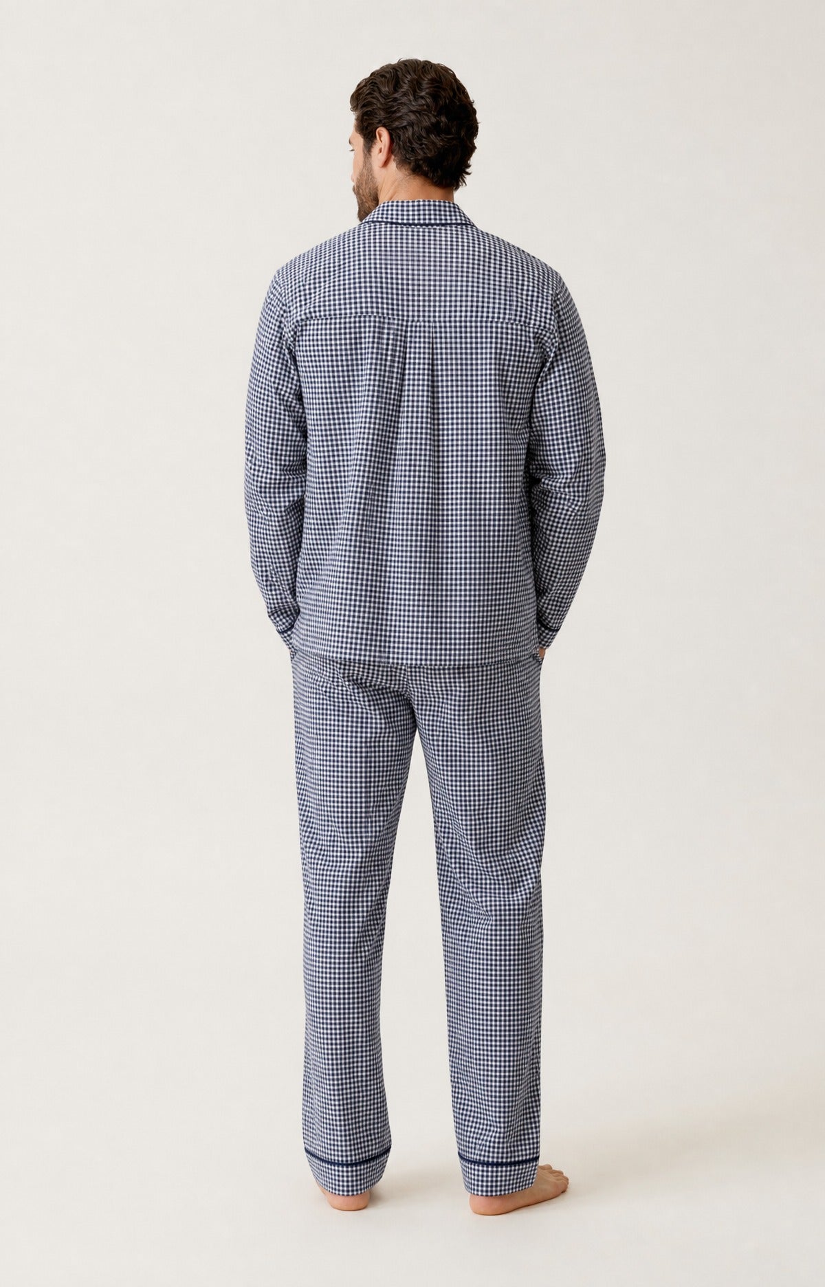 arthur-bob-elie-pyjama-flanelle-coton-marine image 4