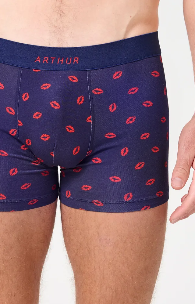 arthur-bob-kiss-boxer-coton-bio-marine image 1