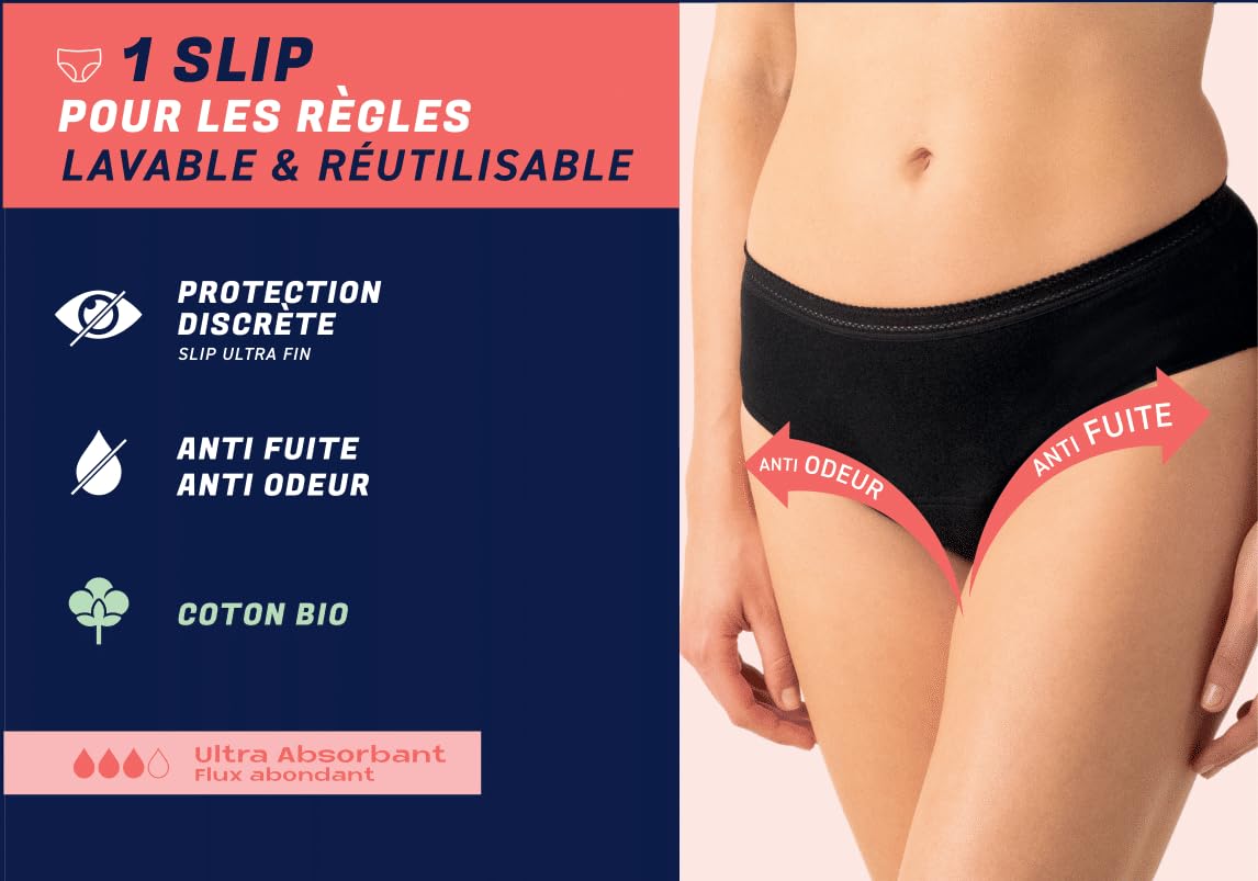 athena-dailyz-lot-3-slips-menstruels-rose-vintage-coton-bio image 7