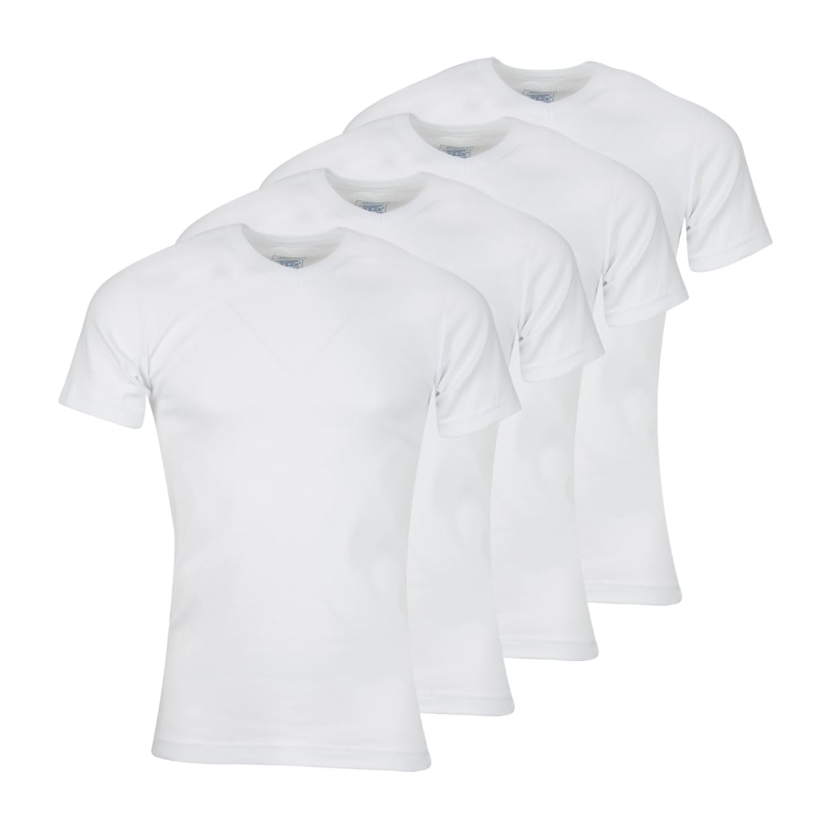 athena-easy-bio-lot-4-t-shirts-homme-col-v-coton-bio image 7