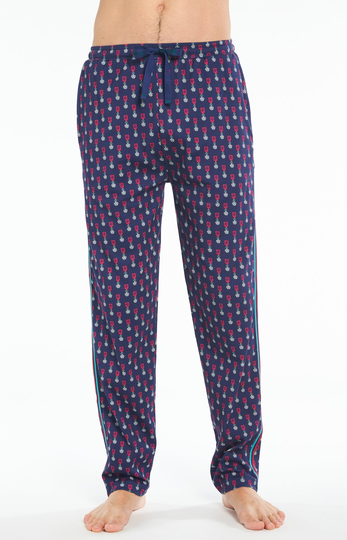 arthur-bob-legion-dormeur-pyjama-long-marine-coton-bio image 6