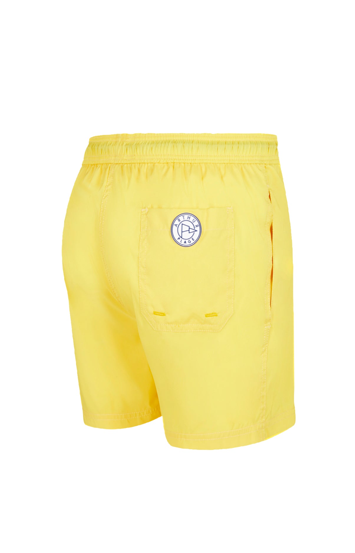 arthur-bob-short-de-bain-jaune-polyester-recycl image 4