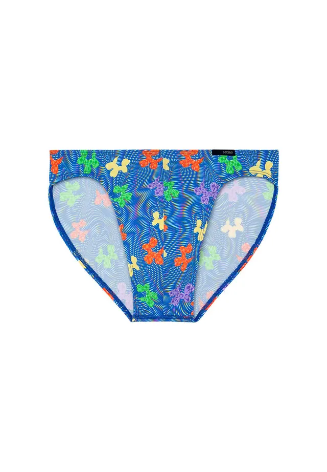 hom-funky-styles-micro-slip-homme-bleu-balloon-dog image 1