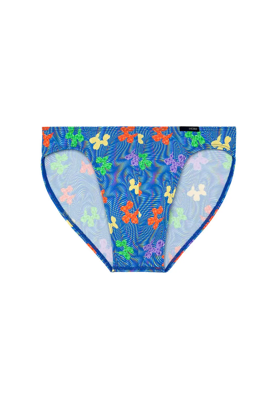 hom-funky-styles-micro-slip-homme-bleu-balloon-dog image 1