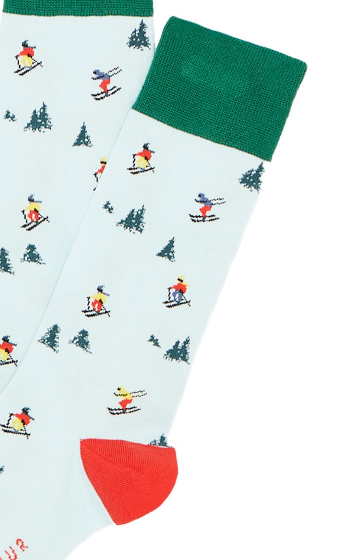 arthur-bob-chaussettes-skieurs-ciel-coton-bio-40-46 image 2
