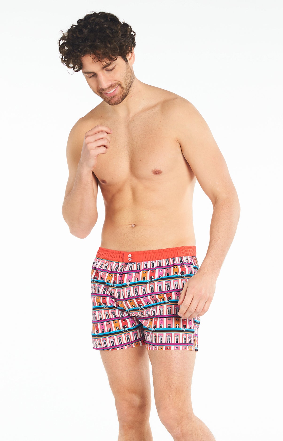 arthur-le-club-n-938-cale-on-homme-multicolore-coton-bio image 4