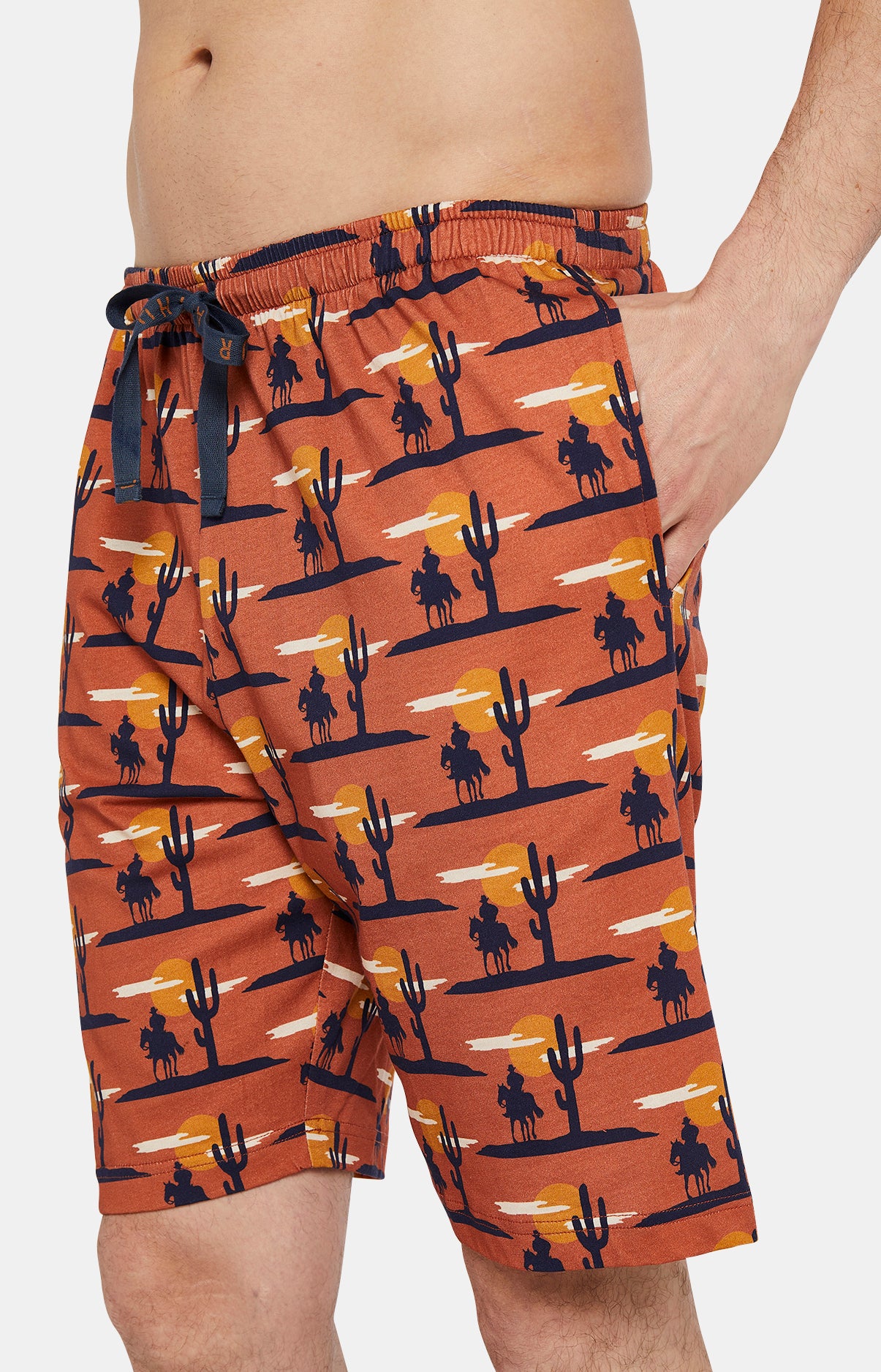 arthur-bob-a-l-ouest-pyjashort-homme-cognac-taille-l image 6