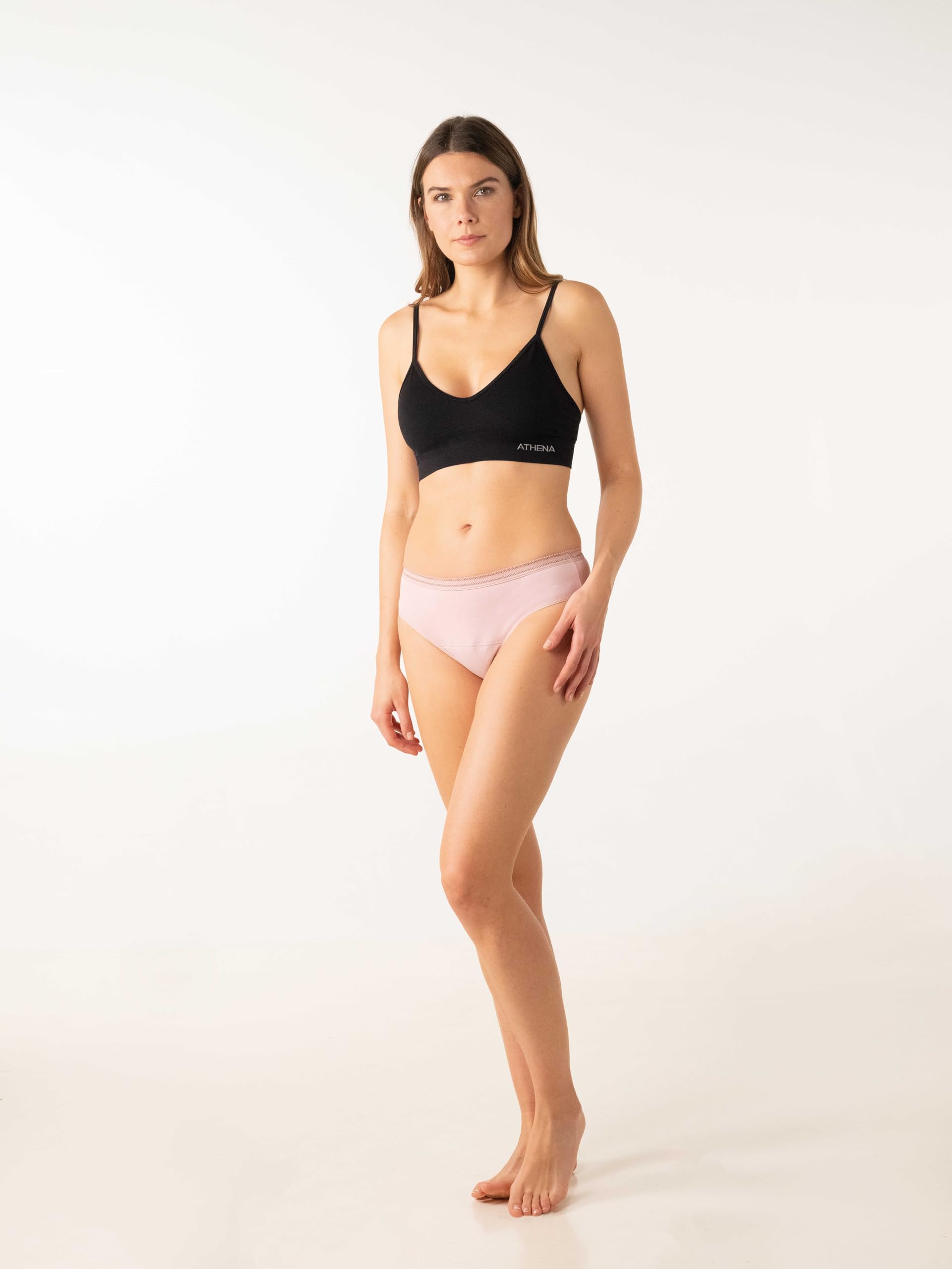 athena-dailyz-lot-3-slips-menstruels-rose-vintage-coton-bio image 4