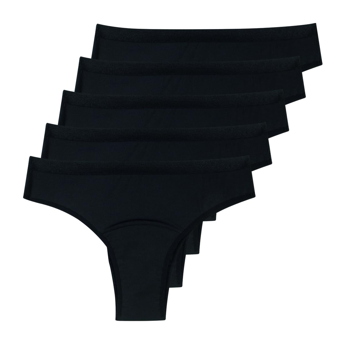 athena-dailyz-lot-5-tangas-menstruels-xs-noir-absorbant image 6
