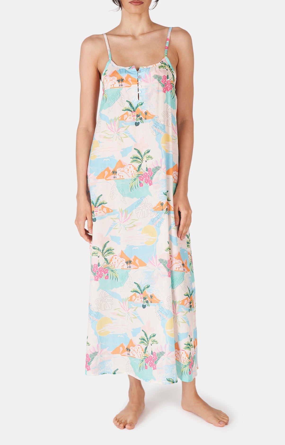 arthur-bob-bora-bora-chemise-de-nuit-femme-multicolore image 1