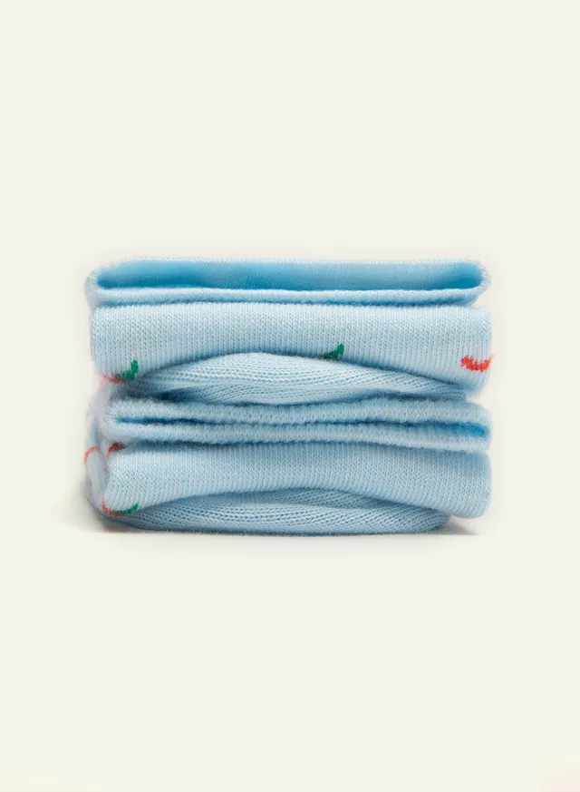 archiduchesse-fantaisie-archi-piquant-ciel-chaussettes-36-41-coton image 1