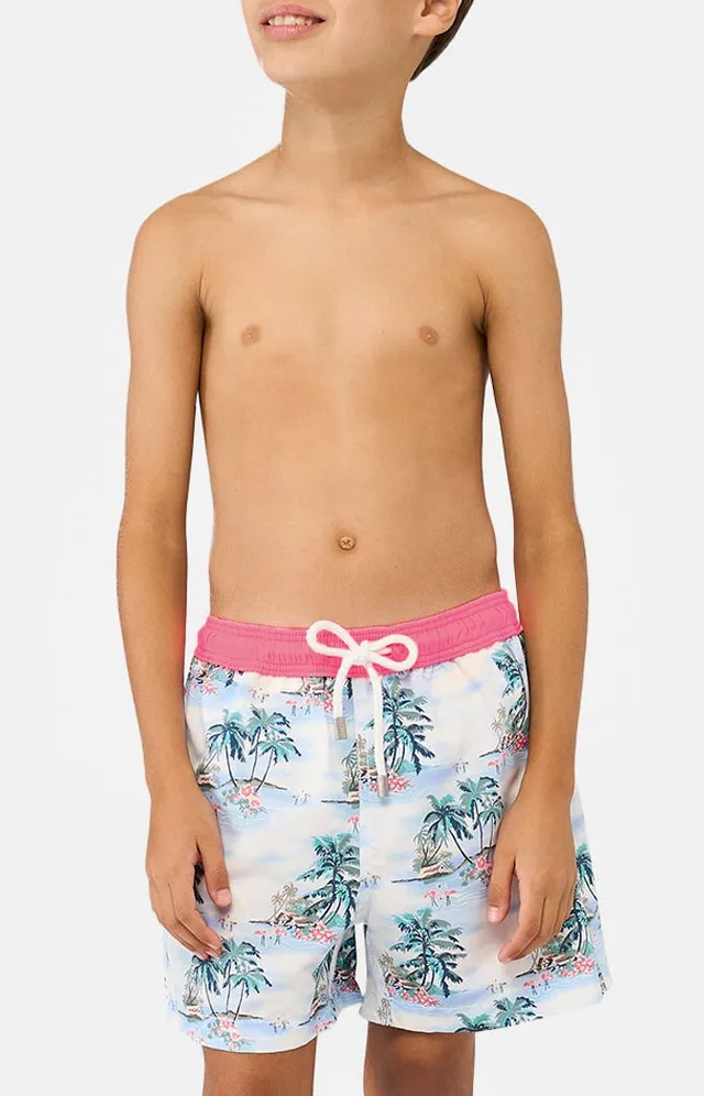 arthur-bob-hawai-short-de-bain-enfant-azur-10-ans image 1