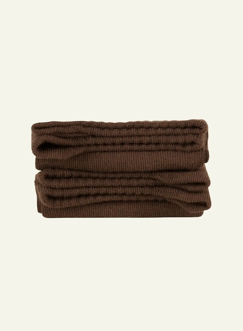 archiduchesse-socquette-marron-chocolat-chaussettes-coton-basse image 1