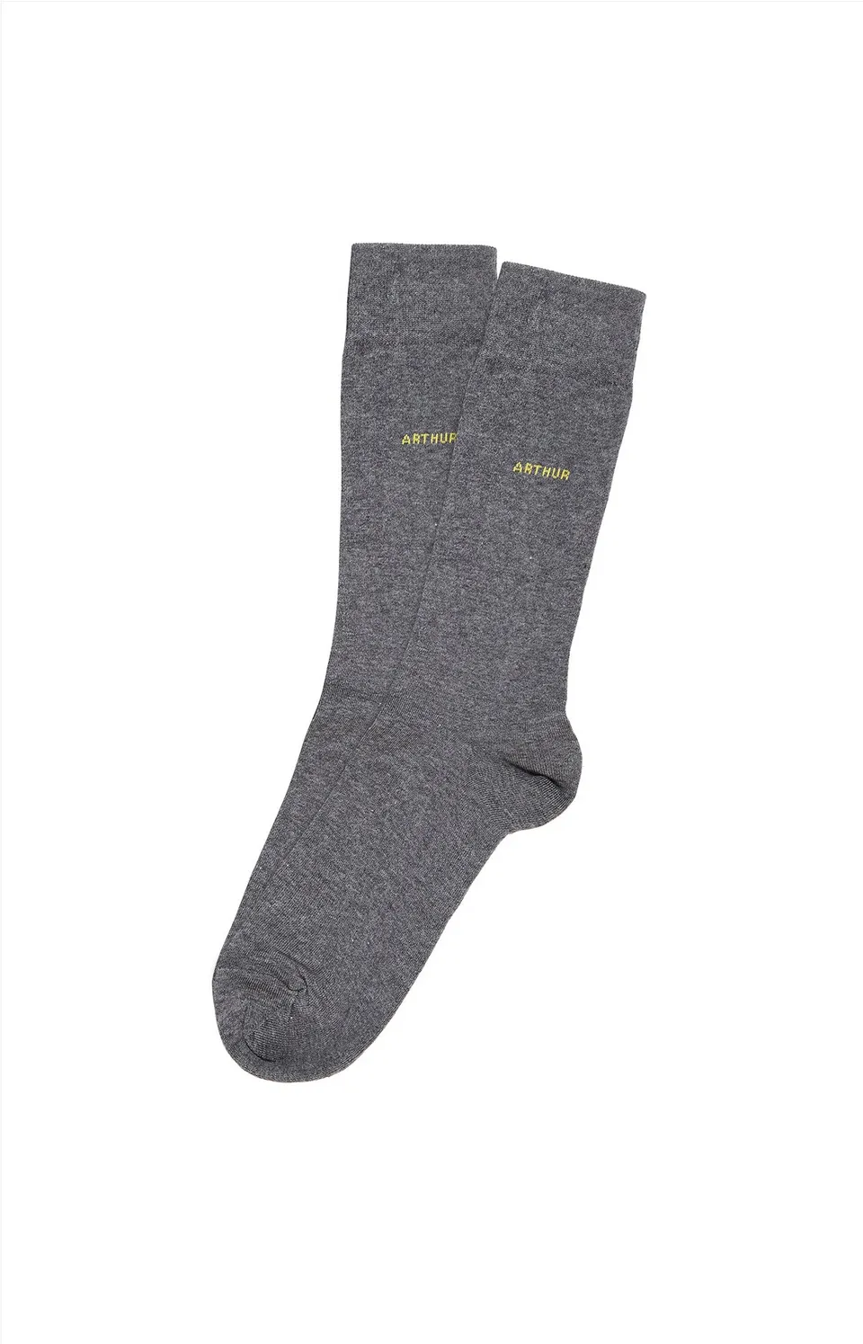 arthur-bob-chaussettes-coton-gris-40-46-bio image 1