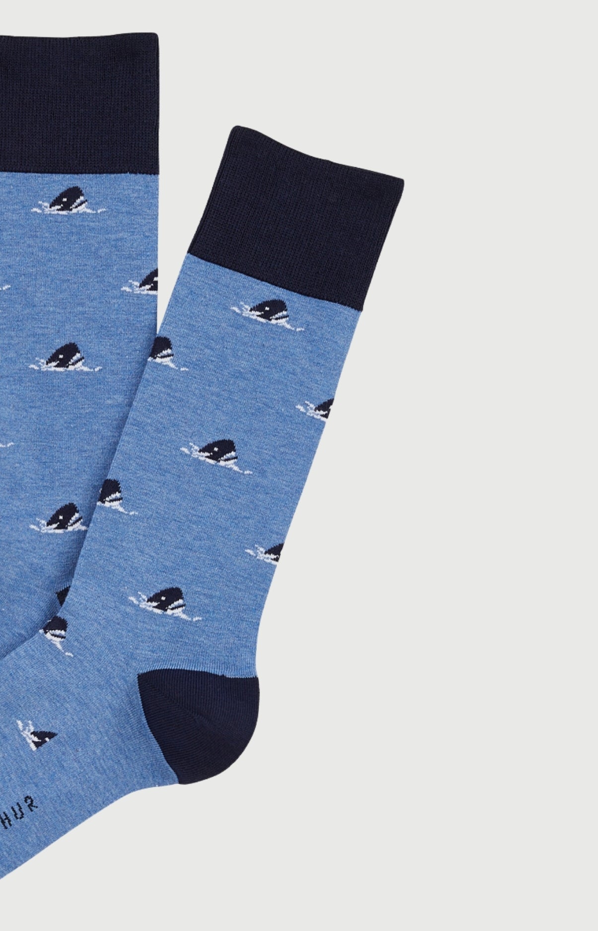 arthur-bob-dents-de-l-amour-chaussettes-denim-40-46-coton image 2