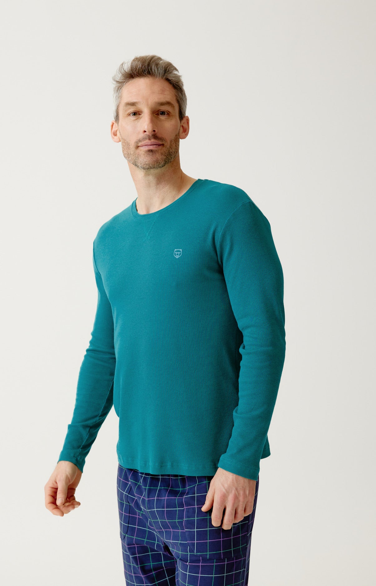 arthur-bob-sapin-tee-shirt-manches-longues-vert-coton-modal image 5