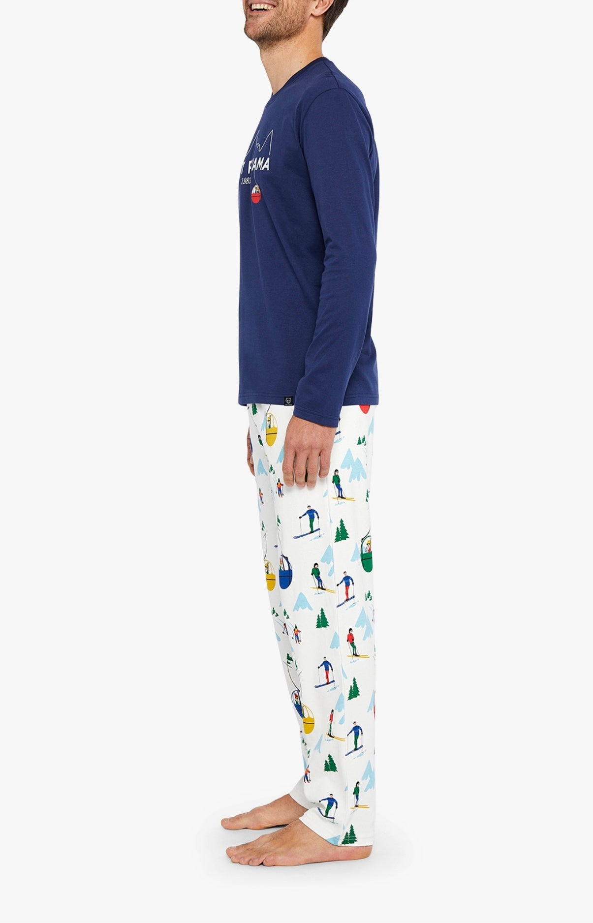 arthur-bob-mont-pyjama-pyjama-homme-blanc-coton-bio image 4
