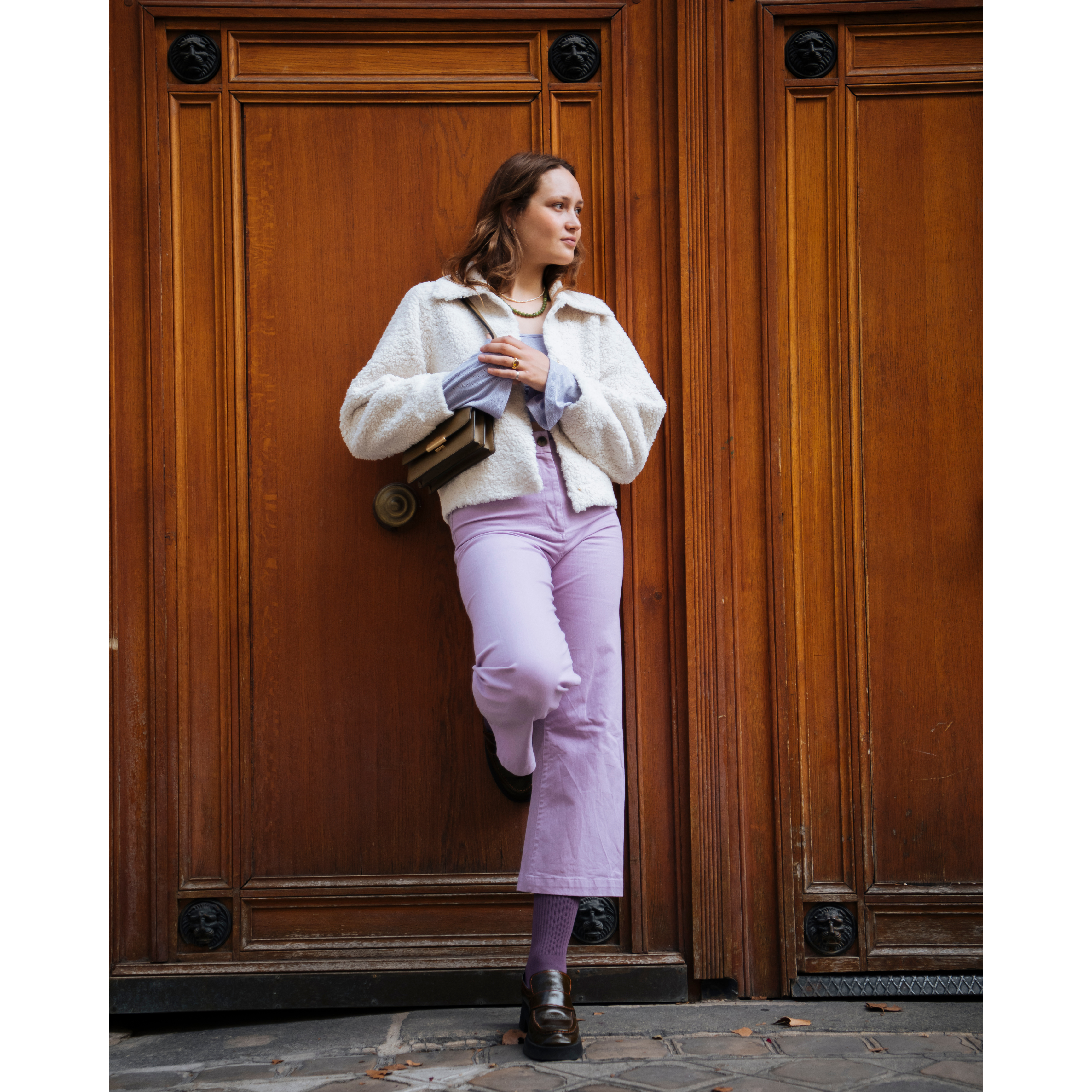 archiduchesse-bouclette-mauve-m-re-chaussettes-coton-chaud image 7