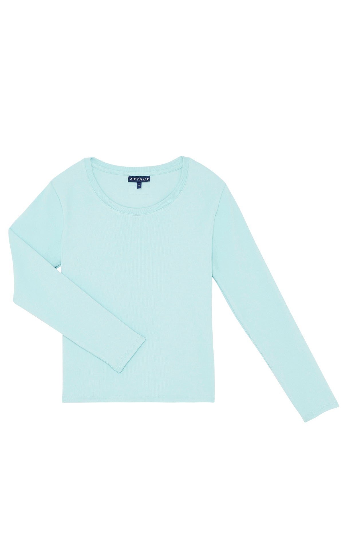 arthur-bob-tee-shirt-lagon-manches-longues-femme-coton-modal image 3