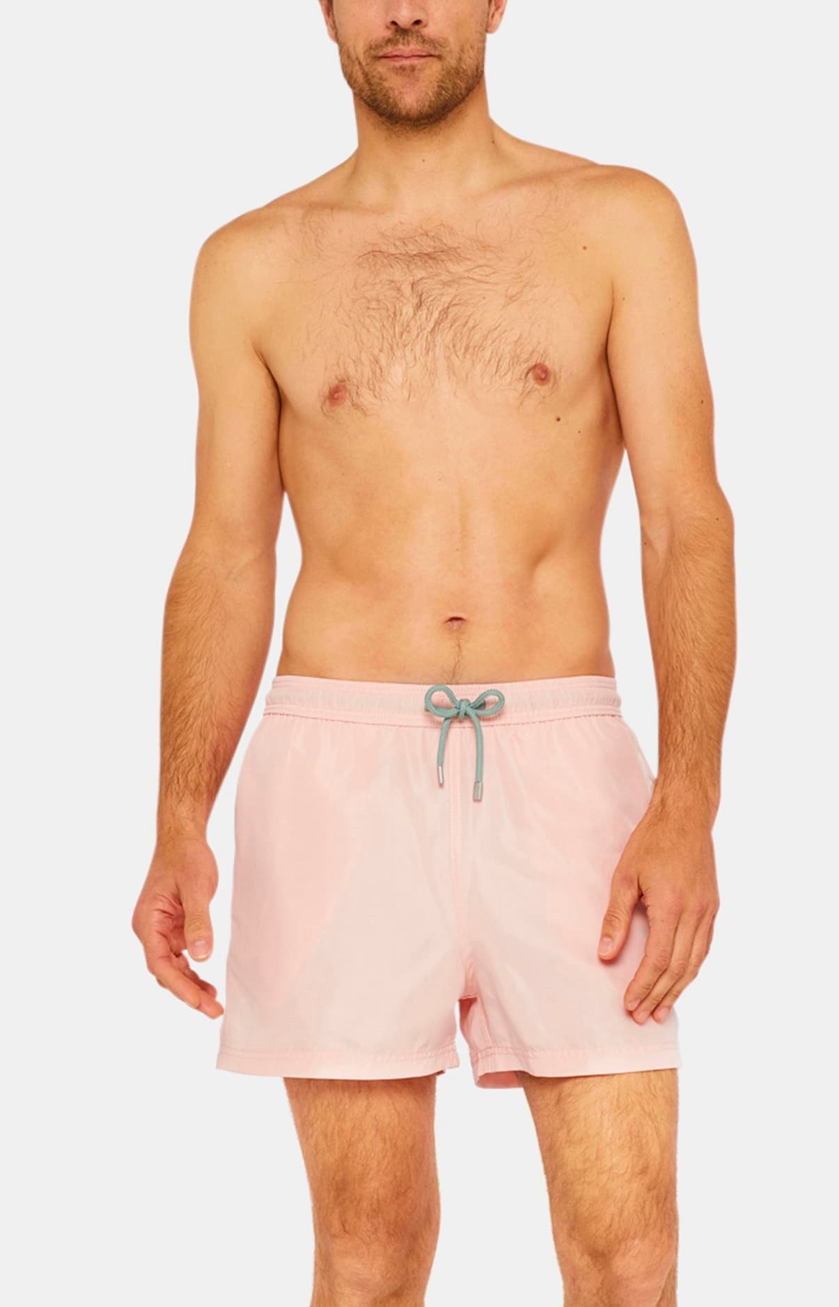 arthur-bob-short-de-bain-homme-rose-polyester-recycl image 1
