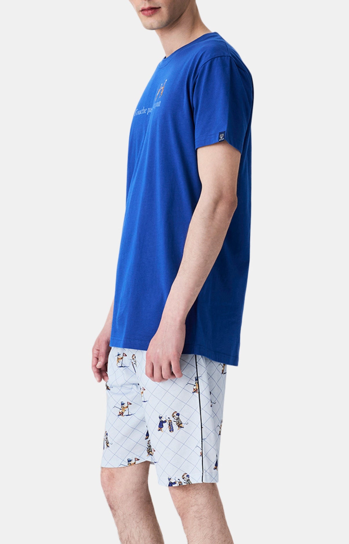 arthur-bob-pyjashort-touche-pas-mon-putt-bleu image 5