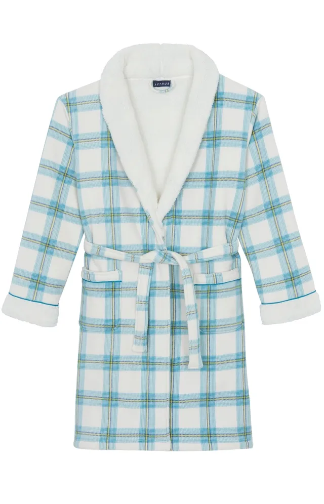arthur-bob-robe-de-chambre-maryline-ivoire-polaire-sherpa image 1