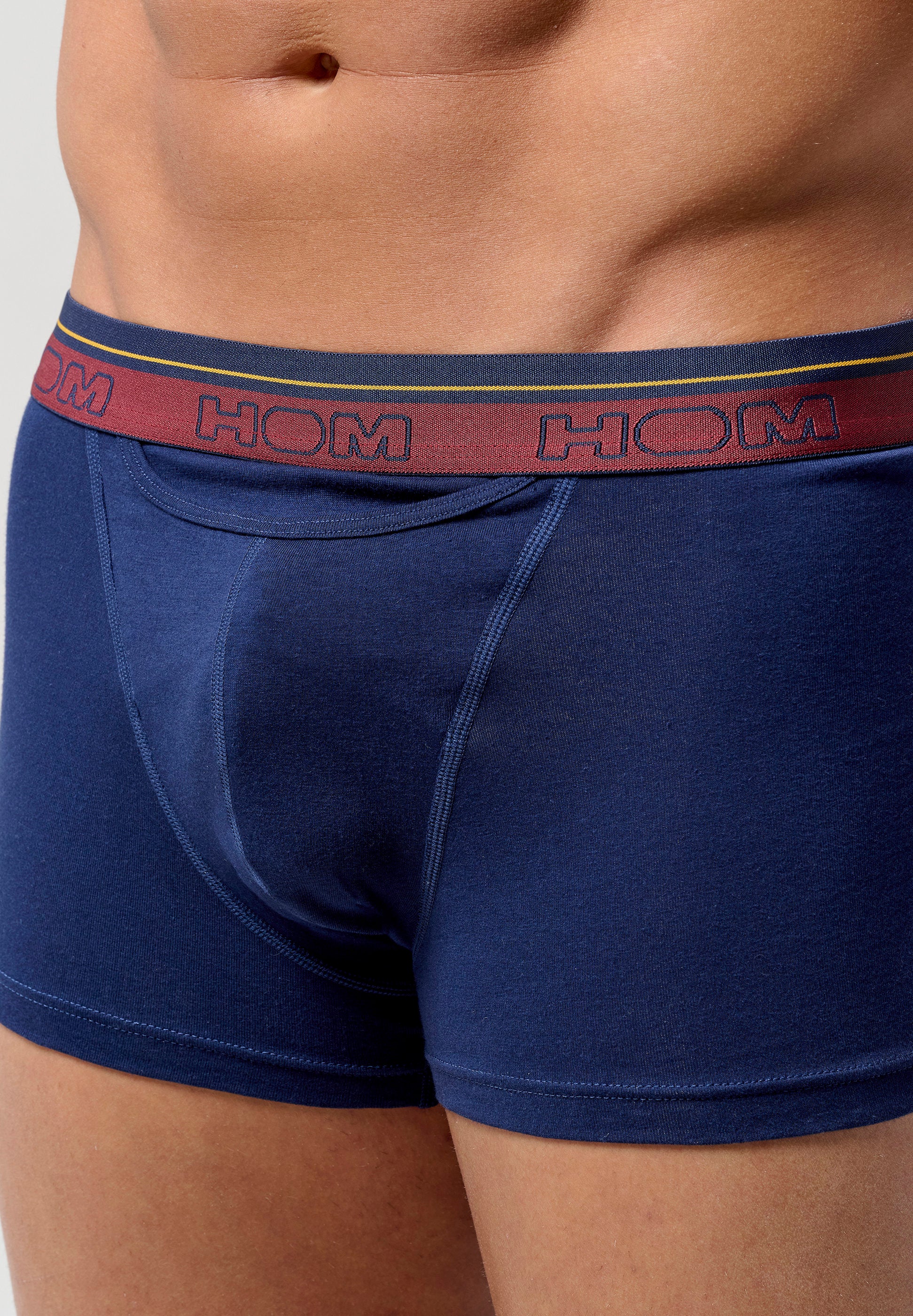 hom-ho1-tiago-boxer-brief-homme-m-lot-3-marine-coton image 4