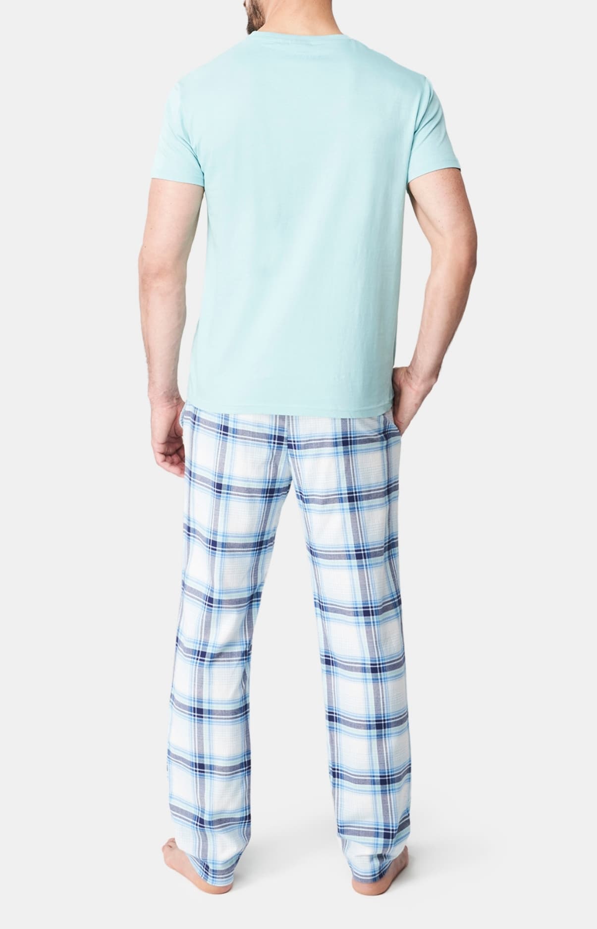 arthur-bob-pantalon-flanelle-carreaux-yale-pyjama-homme-cru image 5