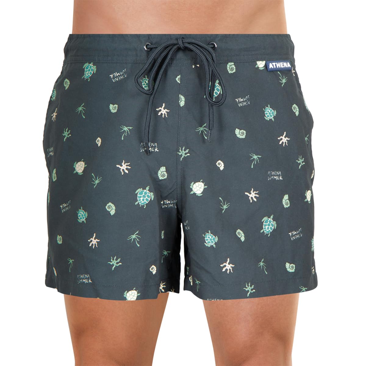 athena-daily-sport-bermuda-bain-homme-marine-l image 1