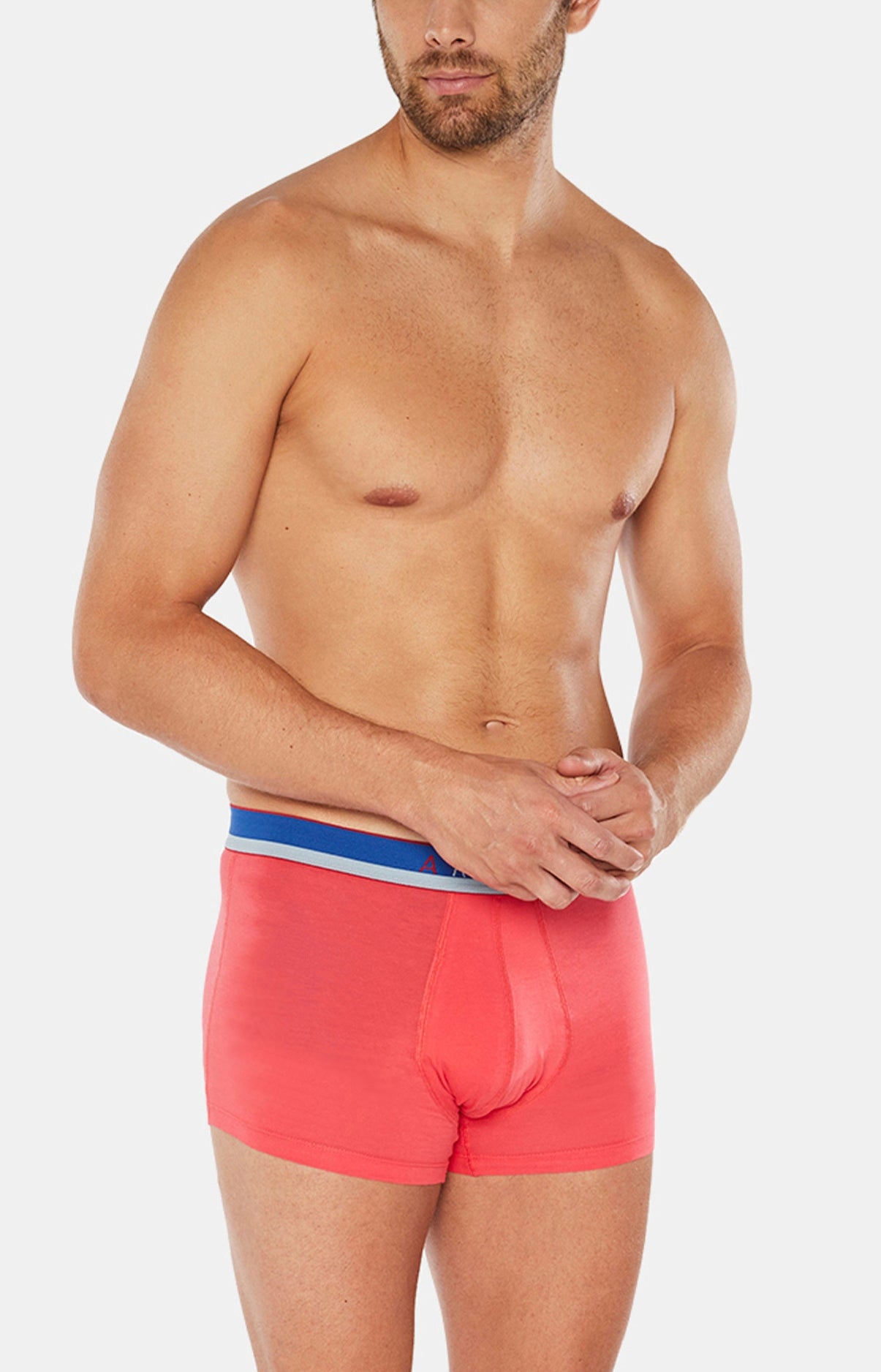 arthur-boxer-slipp-coton-bio-homme-rouge image 2
